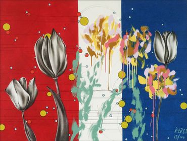 Split Pop 13 - Ralph Lauren Edition (SP13-RLE), 2016
Mixed-Media on Canvas
48 x 36 inches