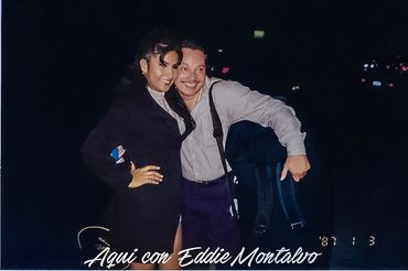 Elisabeth with Eddie Montalvo