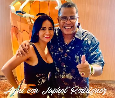 Elisabeth with Japhet Rodriguez
