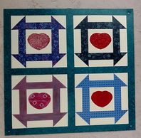 Quilt name: Joyce's Heart