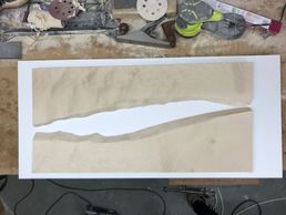 Making the Resin River Forms