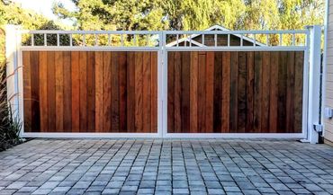 Driveway Gate Automatic Gate Swing Gate Redwood City California.
