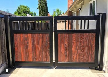 Driveway Gate Automatic Gate Swing Gate Los Gatos California.