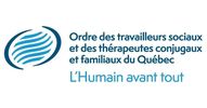 Logo, Ordre des travailleurs sociaux et des thérapeutes conjuguaux et familiaux du Québec.