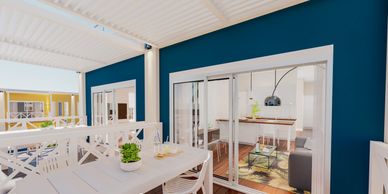 Curacao Waaigat Vacation Apartments Villa Curiel balcony Design Beauty