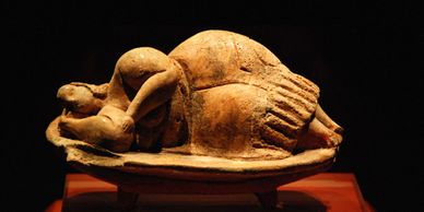 Sleeping Lady and the Rite of Incubation, Malta Hypogeum, 3300 BC