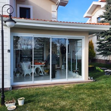 Kış bahcesi ankara 
Sürme cam balkon