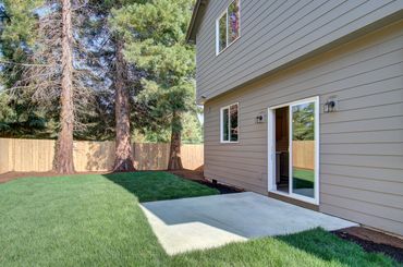 Prairie Homes small patio