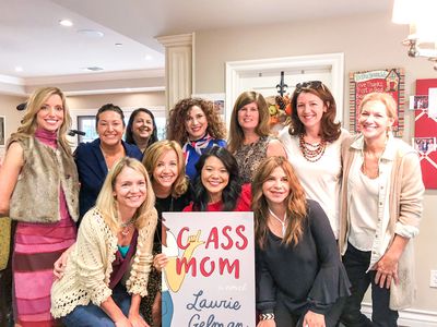 A gathering for Laurie Gelman's novel