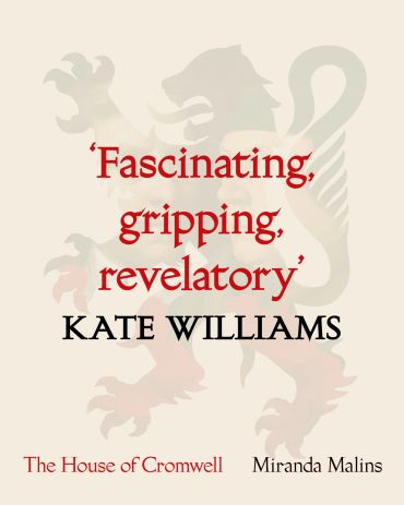 Book cover with a quote by Kate Williams.