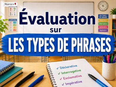 Évaluation sur les types de phrases de Marie de Charlevoix
