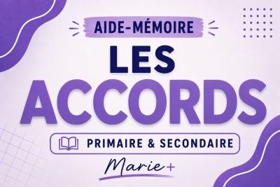 Aide-mémoire sur les accords primaire et secondaire
