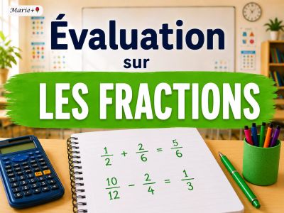 Évaluation sur les fractions par Marie de Charlevoix