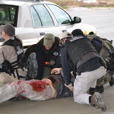 Tactical Medical Training with Bluegrass Special Operations Group and the US Marshals.