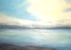 View by the bay-Newport, oil on canvas 42' x 40''