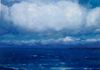 Half Moon Bay, oil on canvas 42'' x 40''