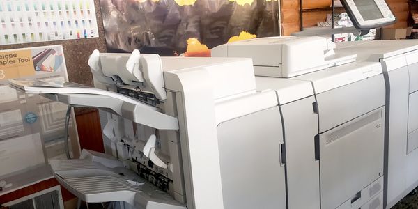 Our on-site digital printer helps our print shop deliver you a quick turnaround