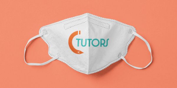 COVID-19 face mask with Chosen Tutors Logo