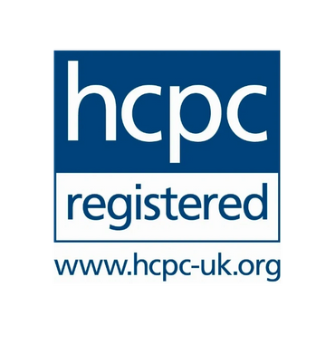 HCPC registered logo with website URL.