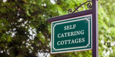 Signage for self catering services