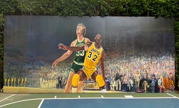 10x24ft acrylic mural in SanDeigo.