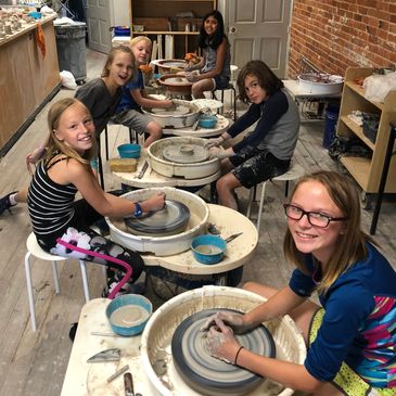 Kids Pottery Wheel Class St. Louis
