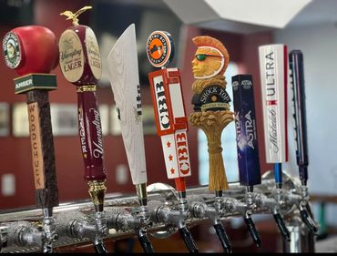 Eight kinds of draft beer and “if we don’t have the coldest beer in Hamilton, it’s pretty close to i