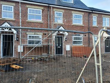 New build brick clean