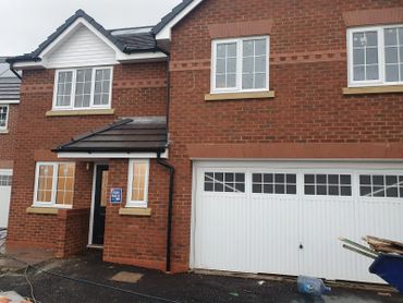 new build brick clean