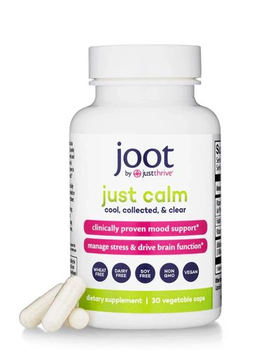 Joot Just Calm supplement Bottle 30 Day Supply by Just Thrive