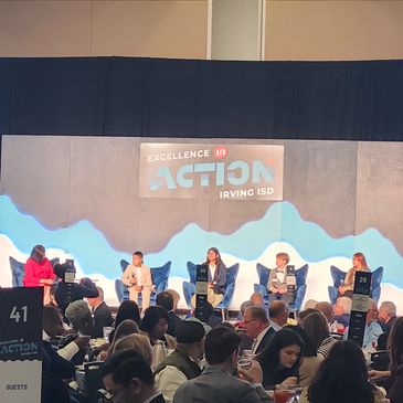 Panel discussion at Irving ISD Excellence in Action