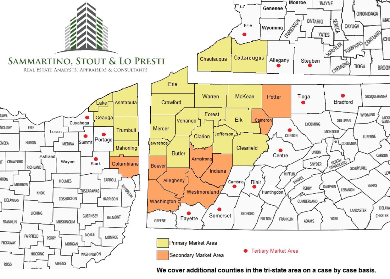 Real Estate Appraisal Coverage Map