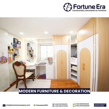 Bright, modern room with wooden furniture and elegant decor.
