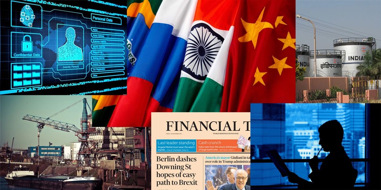 india, china, financial times, oil, gas, refinery, shipping