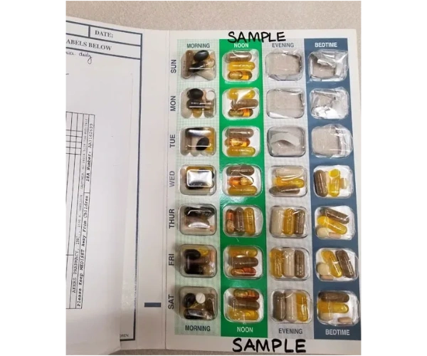 Sample image of our PillPack Service