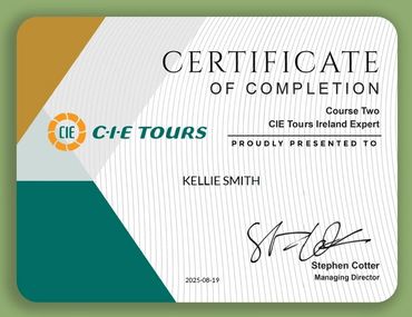CIE Tours Ireland Expert