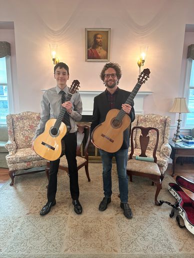 Masterclass with Rupert Boyd at the Wilmington Classical Guitar Society.