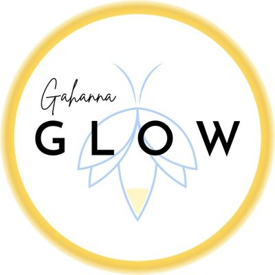 Gahanna GLOW simple logo.