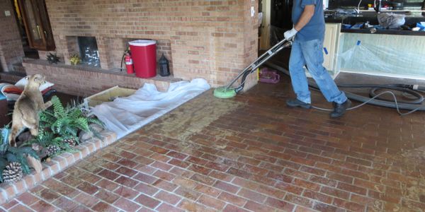 brick floors, stripping sealers