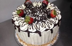 Cannoli Cake with Buttercream or Whipped Cream