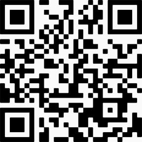 Black and white QR code pattern.