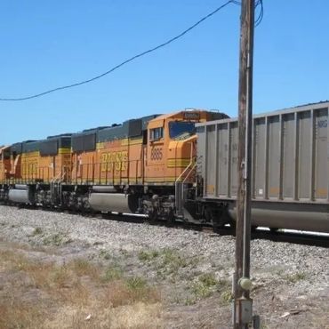 #Trainengines in motion. These massive machines are pushing #coal cars to their destination.