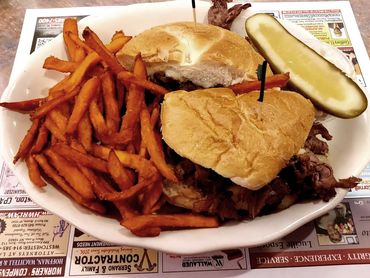 Delicious Sandwich at the Raceway Diner