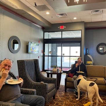 Feeding homeless veterans in need and veterans with no where to go for holidays. We are all family🇺