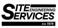 Logo for Site Engineering Services, established in 1978, in bold black text.
