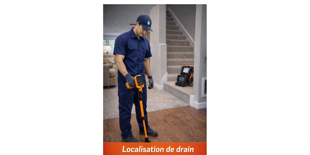 Localisation de drain