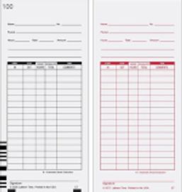 Time Cards for Lathem 7000E and Lathem 7000E
