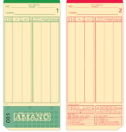 Time Cards Amano MJR 000-099 or 000-249