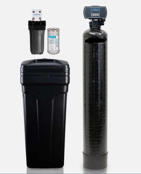 64,000 grain Water Softener for treating Hard Water Deposits