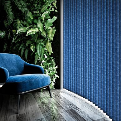 curved vertical blind